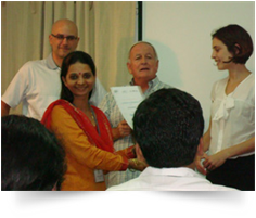 Teacher training program at IVI on 19102011 at Hyderabad